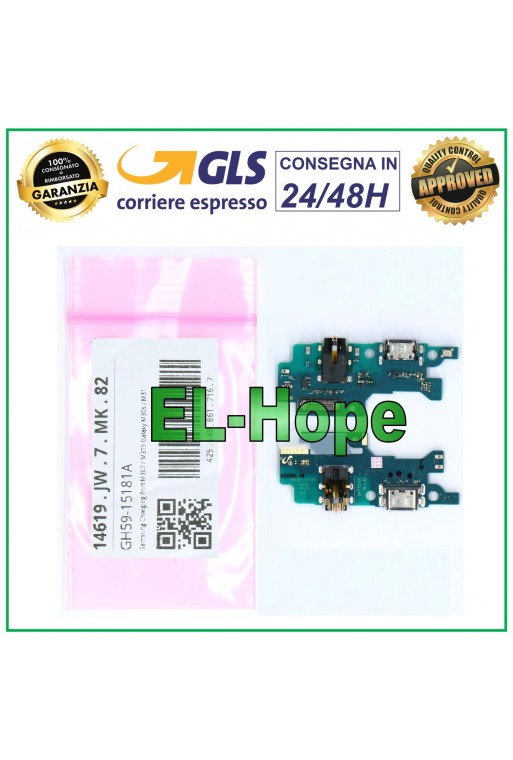CONECTOR DE CARGA ORIGINAL PARA BASE DE SERVICIO SAMSUNG GALAXY F41 2021 SM-F415 F/DS