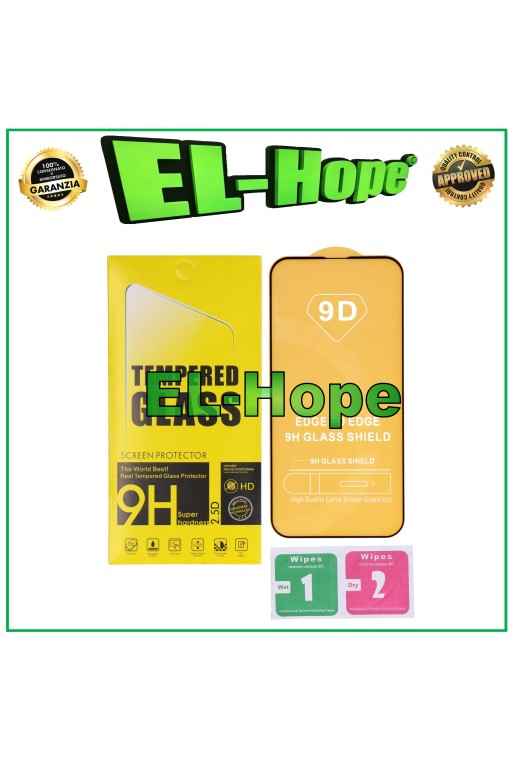 PELÍCULA DE VIDRIO TEMPLADO 3D DE CURVA COMPLETA 9D PARA APPLE IPHONE 14 PLUS LCD