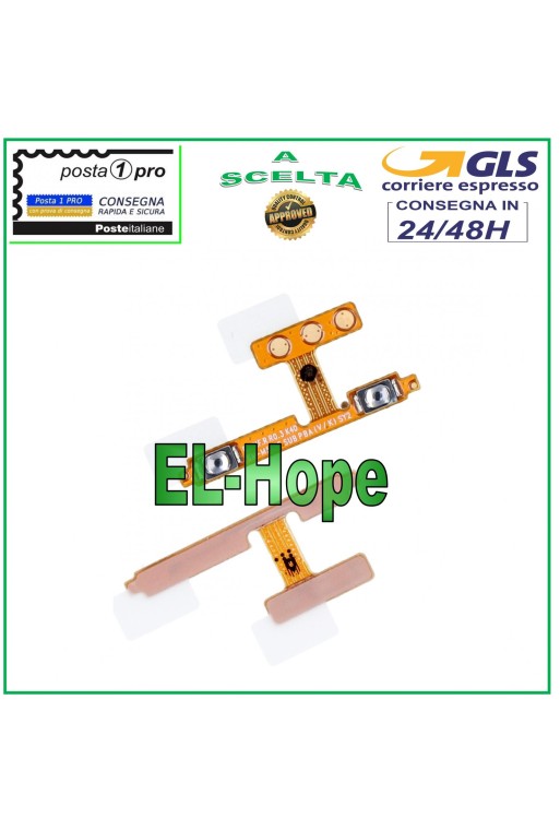 BOTÓN DE VOLUMEN FLEXIBLE PLANO SAMSUNG GALAXY A23 4G 2022 SM-A235 TECLAS LATERALES 