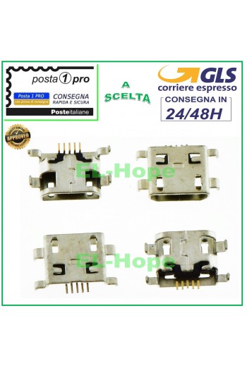CONECTOR DE CARGA PARA MEDIACOM PHONEPAD DUO G410 M-PPCG410 CARGA MICRO USB