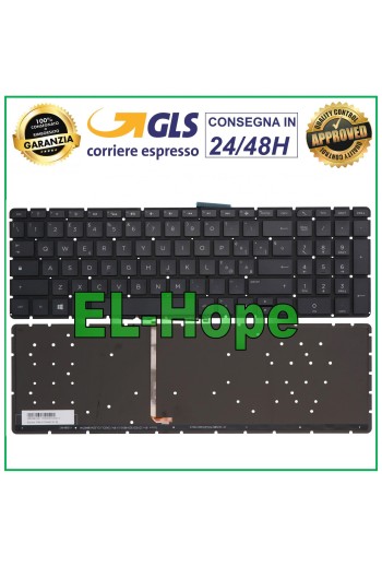 TECLADO ITA PARA PORTÁTILES HP SERIE 15-AB 15-AK 15-AN 15-AU 15-BC RETROILUMINACIÓN