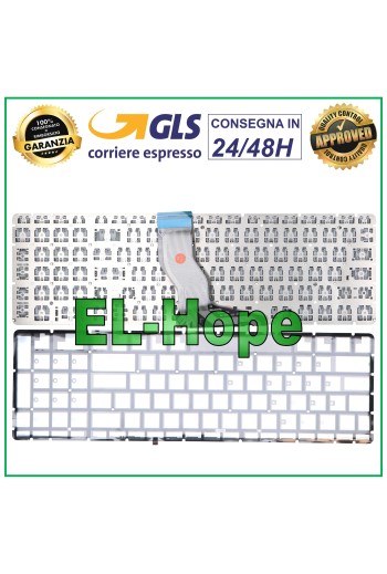 TECLADO ITA PARA PORTÁTILES HP SERIE 15-AB 15-AK 15-AN 15-AU 15-BC RETROILUMINACIÓN