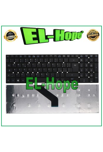TECLADO ITA PARA PORTÁTIL ACER ASPIRE SERIE E5-571 V3-572 E1-510 E1-522 G NEGRO 