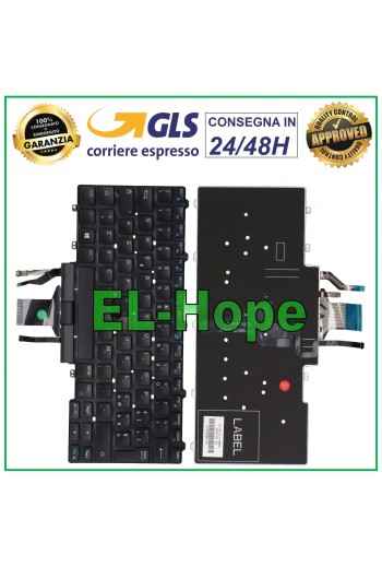 TECLADO ITALIANO DELL LATITUDE 3340 3350 E5450 E5470 E7250 E7450 E7470 DE277-IT