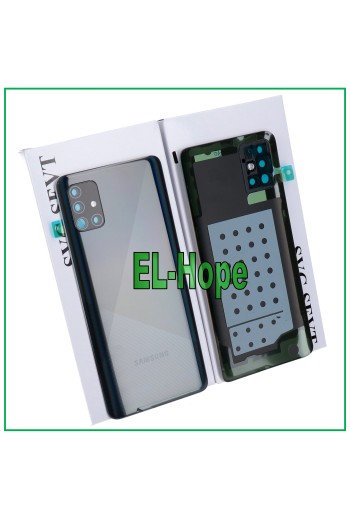 TAPA TRASERA ORIGINAL SAMSUNG GALAXY A51 SM-A515 TAPA DE BATERÍA PRISM NEGRO