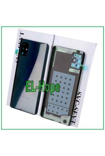 TAPA TRASERA ORIGINAL SAMSUNG GALAXY A51 SM-A515 TAPA DE BATERÍA PRISM NEGRO