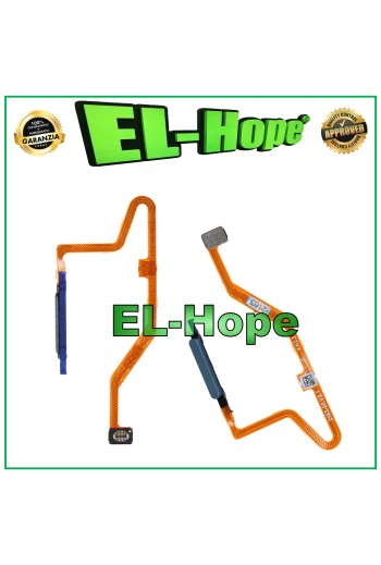 TECLA DE ENCENDIDO FLEXIBLE PLANA HUELLA DACTILAR XIAOMI REDMI NOTE 12 PRO 5G 22101316C AZUL