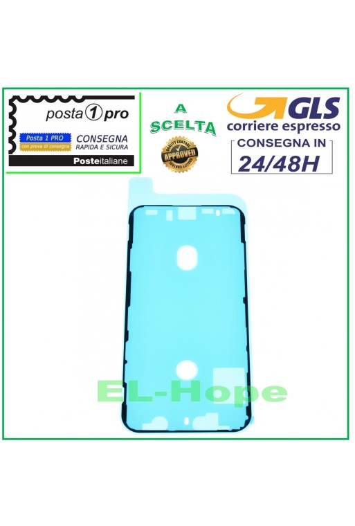 MARCO ADHESIVO MARCO DE DOBLE CARA IMPERMEABLE MARCO DE PANTALLA LCD APPLE IPHONE XS