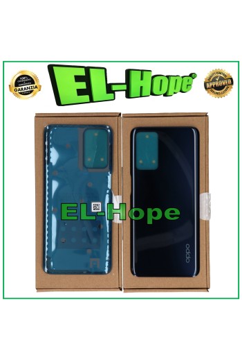 TAPA TRASERA DE BATERÍA ORIGINAL SERVICIO OPPO A16 CPH2269 CARCASA TRASERA NEGRA