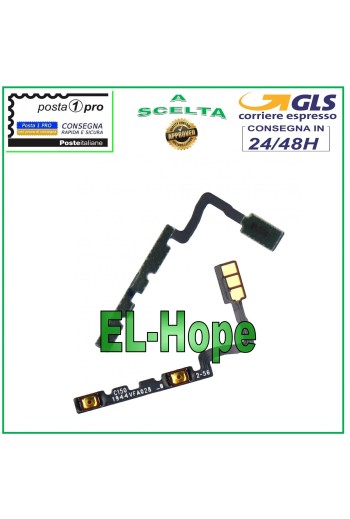 TECLAS LATERALES PLANAS FLEXIBLES SUBIR/BAJAR VOLUMEN PARA OPPO A5 2020 CPH1931 CPH1933