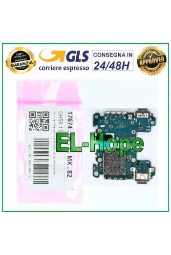 LECTOR SIM + CONECTOR DOCK SERVICIO ORIGINAL SAMSUNG GALAXY A53 5G SM A536 B