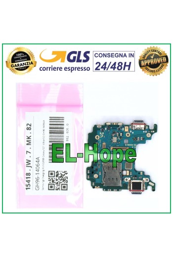 LECTOR SIM + CONECTOR DOCK SERVICIO ORIGINAL SAMSUNG GALAXY S21 ULTRA SM-G998