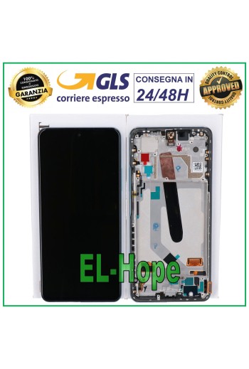 PANTALLA LCD ORIGINAL + MARCO XIAOMI POCO F3 M2012K11AG CRISTAL TÁCTIL AZUL