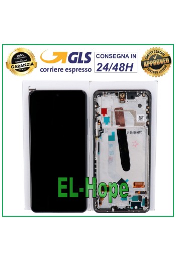 PANTALLA LCD ORIGINAL + MARCO XIAOMI POCO F3 M2012K11AG PANTALLA TÁCTIL CRISTAL NEGRO