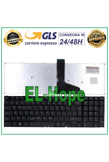TECLADO ITA PORTÁTIL TOSHIBA SATELLITE C70 L50 L55 L70 L75 M50 U50 E50 E55 NEGRO