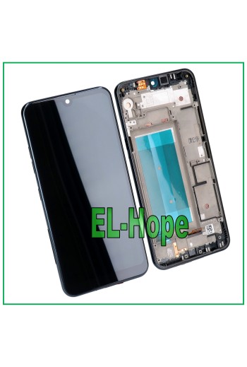 PANTALLA LCD + MARCO PARA LG K50 LMX520 LM-X520EMW PANTALLA TÁCTIL DE VIDRIO