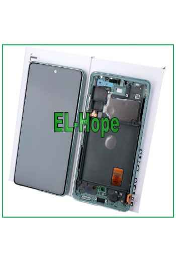 MARCO ORIGINAL PANTALLA LCD SAMSUNG GALAXY S20 FE 5G SM-G781B PANTALLA TÁCTIL VERDE