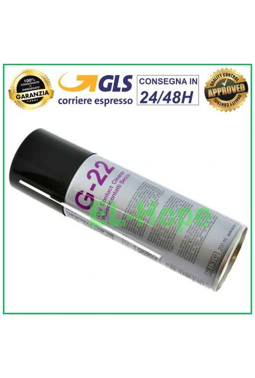 SPRAY ALCOHOL LIMPIADOR CONTACTOS SECO CON EVAPORACIÓN RÁPIDA 200ml G-22 G22 DOS CI