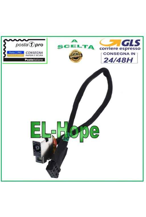 CONECTOR DE ALIMENTACIÓN DE CC PJ584 PARA PORTÁTIL HP 719318-S09 CONECTOR DE ALIMENTACIÓN DE CARGA FLEXIBLE