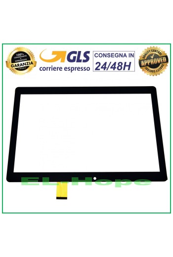 PANTALLA TÁCTIL DE CRISTAL DP101279-F1 TABLETA DIGITALIZADOR ORIGINAL NEGRO