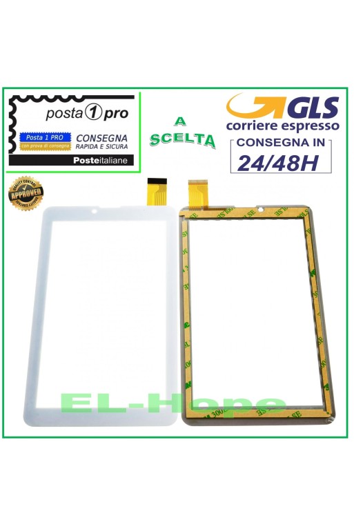 PANTALLA TÁCTIL DE CRISTAL Mediacom M-IPRO7B SmartPad 7.0 iPRO 3G 7 ORIGINAL BLANCO