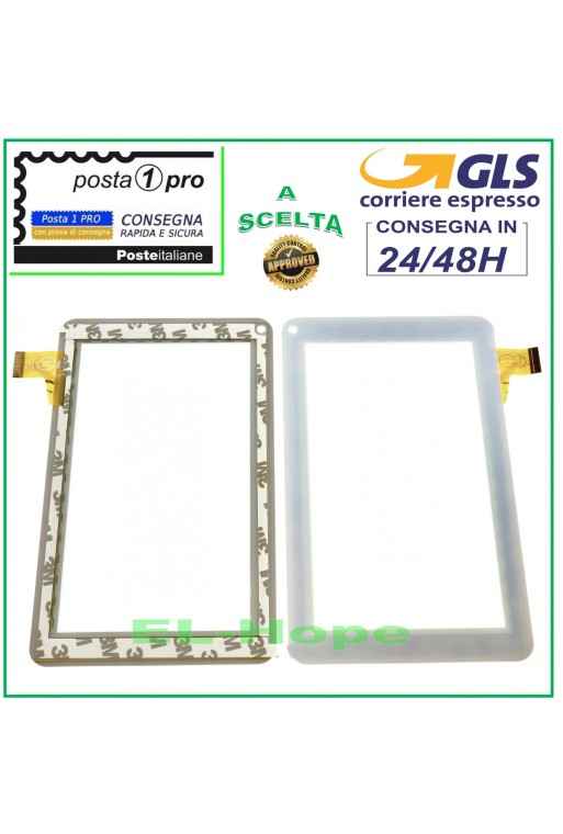 PANTALLA TÁCTIL DE VIDRIO INNO HIT IHA-CO709 DIGITALIZADOR ORIGINAL BLANCO