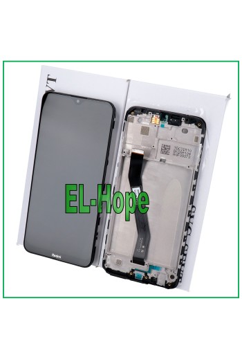 PANTALLA LCD + MARCO ORIGINAL XIAOMI REDMI 8A M1908C3KG PANTALLA TÁCTIL CRISTAL NEGRO