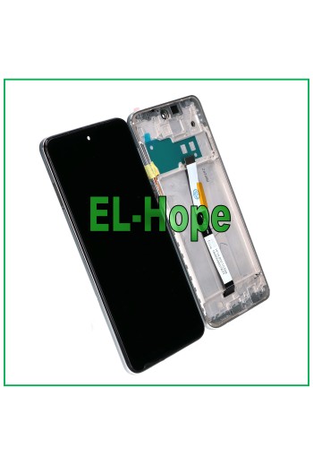 PANTALLA LCD PARA XIAOMI REDMI NOTE 10 LITE PANTALLA TÁCTIL MARCO PLATEADO