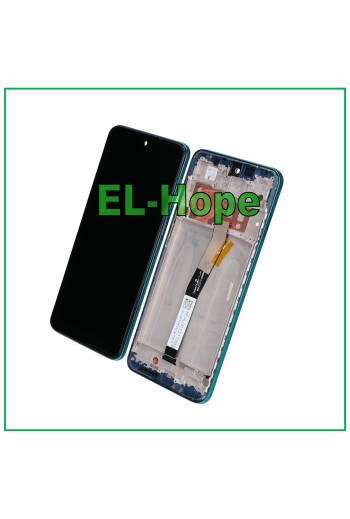 PANTALLA LCD PARA XIAOMI REDMI NOTE 10 LITE PANTALLA TÁCTIL MARCO AZUL