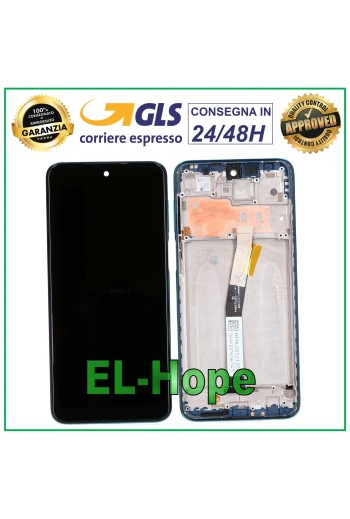 PANTALLA LCD PARA XIAOMI POCO M2 PRO MZB9623IN M2003J6CI MARCO DE PANTALLA TÁCTIL AZUL