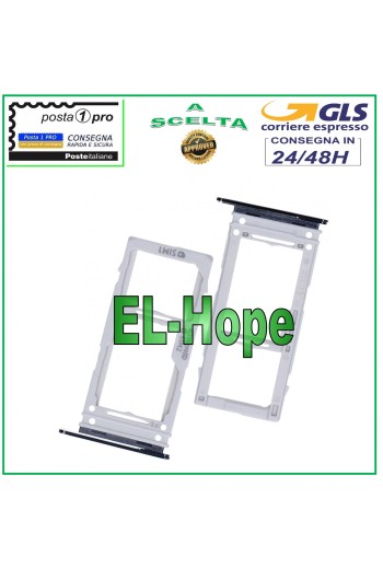 CARRITO DE RANURA COMPARTIMENTO PARA TARJETA SIM MICRO SD SAMSUNG GALAXY S10 LITE SM G770 F PLATA