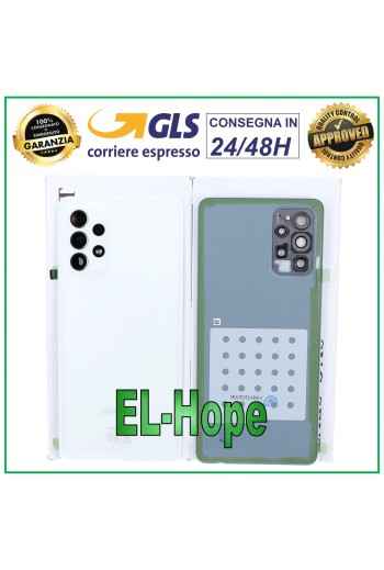CUBIERTA TRASERA ORIGINAL DE VIDRIO PARA SAMSUNG GALAXY A72 SM-A726 BLANCA