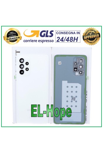 TAPA DE BATERÍA ORIGINAL SAMSUNG GALAXY A52 SM-A526B TAPA TRASERA BLANCA