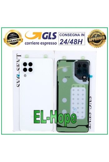 CUBIERTA TRASERA ORIGINAL DE VIDRIO PARA SAMSUNG GALAXY A22 SM-A225 BLANCA