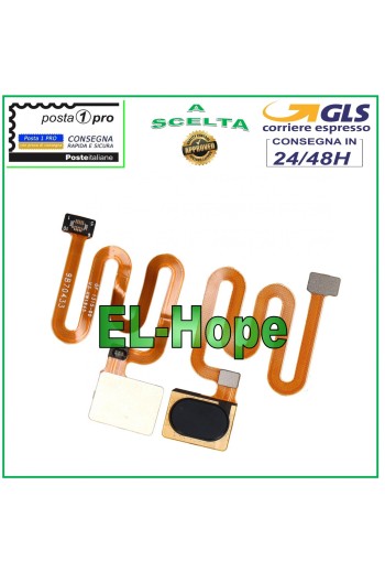 LLAVE PLANA DE HUELLA DACTILAR OPPO A9 2020 CPH1937 CPH1939 CPH1941 NEGRA