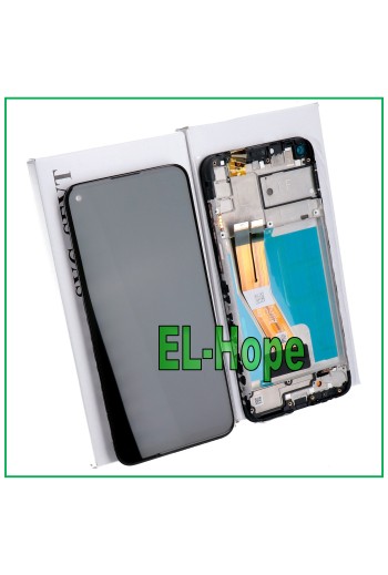 PANTALLA LCD ORIGINAL + MARCO SAMSUNG GALAXY A11 SM-A115F A115 PANTALLA TÁCTIL NEGRA