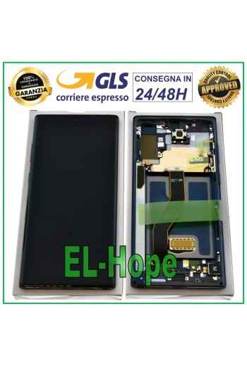 PANTALLA LCD ORIGINAL SAMSUNG GALAXY NOTE 10 PLUS SM-N976 F PANTALLA TÁCTIL NEGRA