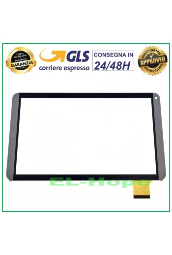 PANTALLA TÁCTIL MEDIACOM SMARTPAD MX 10 M-SP10MXB ORIGINAL DIGITALIZADOR GRIS