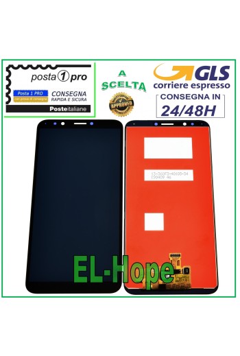 PANTALLA LCD PARA HUAWEI HONOR 7C LDN-L01 LDN-LX3 PANTALLA TÁCTIL DE VIDRIO NEGRO