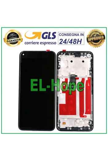 MARCO DE PANTALLA LCD TÁCTIL PARA HUAWEI NOVA 7 SE CDY-AN00 PANTALLA DE CRISTAL NEGRO