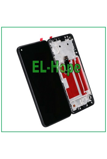 MARCO DE PANTALLA LCD TÁCTIL PARA HUAWEI NOVA 7 SE CDY-AN00 PANTALLA DE CRISTAL NEGRO