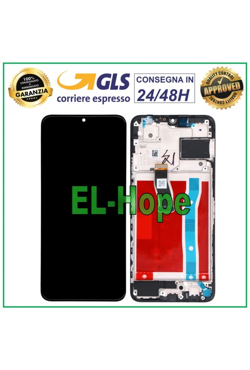PANTALLA LCD + MARCO PARA HUAWEI NOVA Y70 PLUS MGA-LX9 PANTALLA TÁCTIL CRISTAL NEGRO