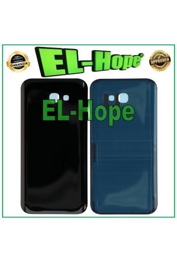 CARCASA DE BATERÍA PARA SAMSUNG GALAXY A7 2017 SM-A720 TAPA TRASERA NEGRA