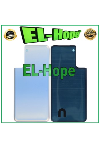 CARCASA DE BATERÍA PARA SAMSUNG GALAXY S21 PLUS SM-G996 TAPA TRASERA PLATA