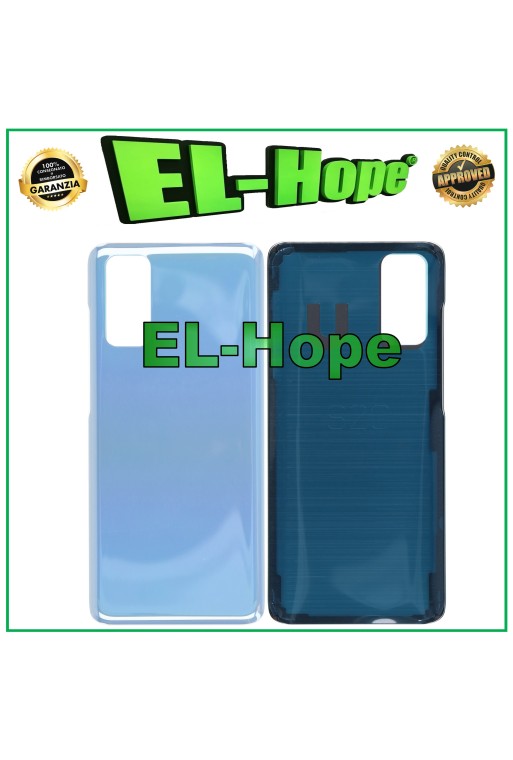 TAPA DE BATERÍA PARA SAMSUNG GALAXY S20 SM-G980 G981 CARCASA TRASERA DE VIDRIO AZUL