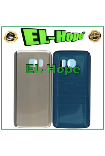 CARCASA DE BATERÍA PARA SAMSUNG GALAXY S7 SM-G930 CUBIERTA TRASERA DE VIDRIO DORADA