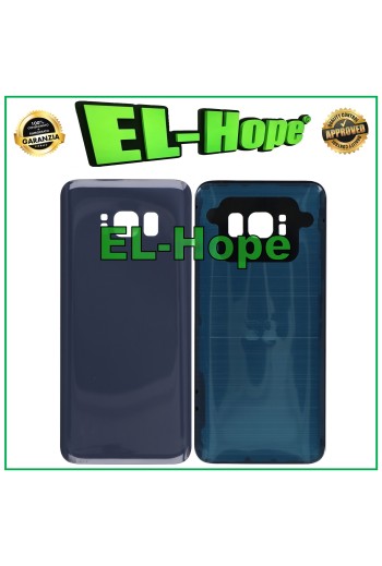 CARCASA DE BATERÍA PARA SAMSUNG GALAXY S8 SM-G950 CUBIERTA TRASERA DE VIDRIO GRIS