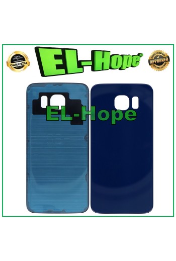 CARCASA DE BATERÍA PARA SAMSUNG GALAXY S6 SM-G920 CARCASA TRASERA AZUL NEGRA