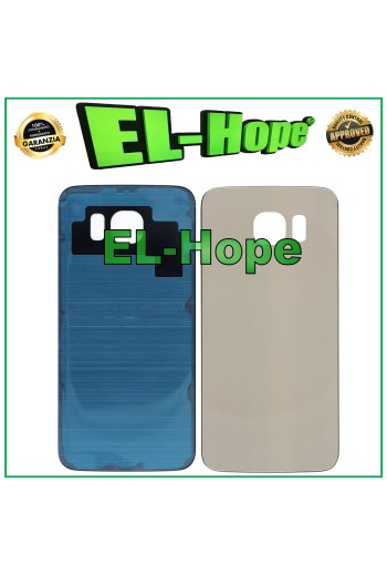 CARCASA DE BATERÍA PARA SAMSUNG GALAXY S6 SM-G920 TAPA TRASERA DORADA