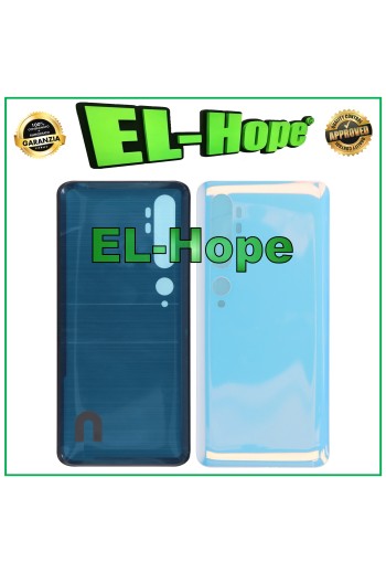 CARCASA DE BATERÍA PARA XIAOMI MI NOTE 10 PRO M1910F4S TAPA TRASERA BLANCA
